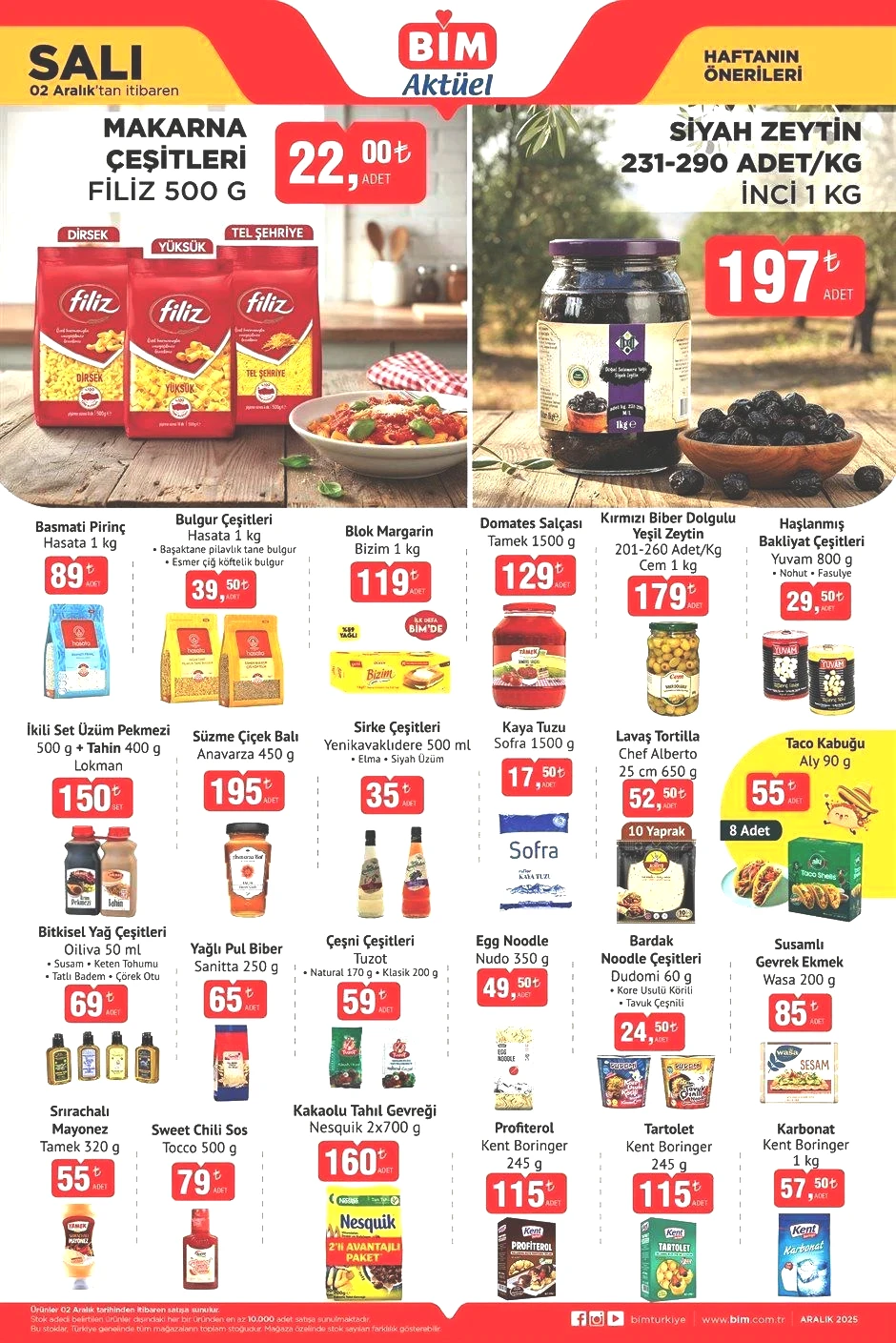 2 ARALIK SALI BİM AKTÜEL KATALOĞU 2 ARALIK SALI BİM AKTÜEL KATALOĞU