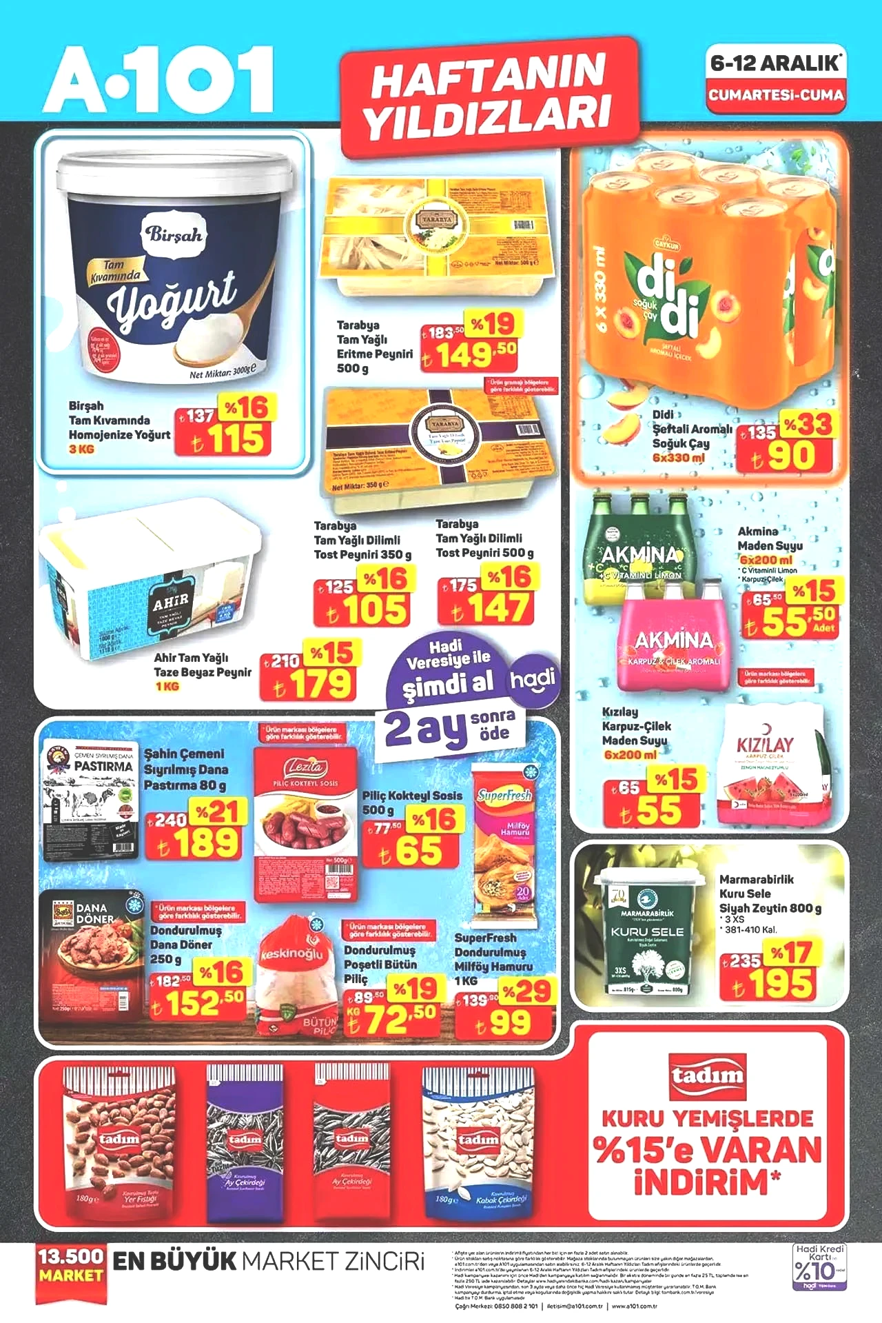 6-12 ARALIK A101 HAFTANIN YILDIZLARI AKTÜEL KATALOĞU 6-12 ARALIK A101 HAFTANIN YILDIZLARI AKTÜEL KATALOĞU