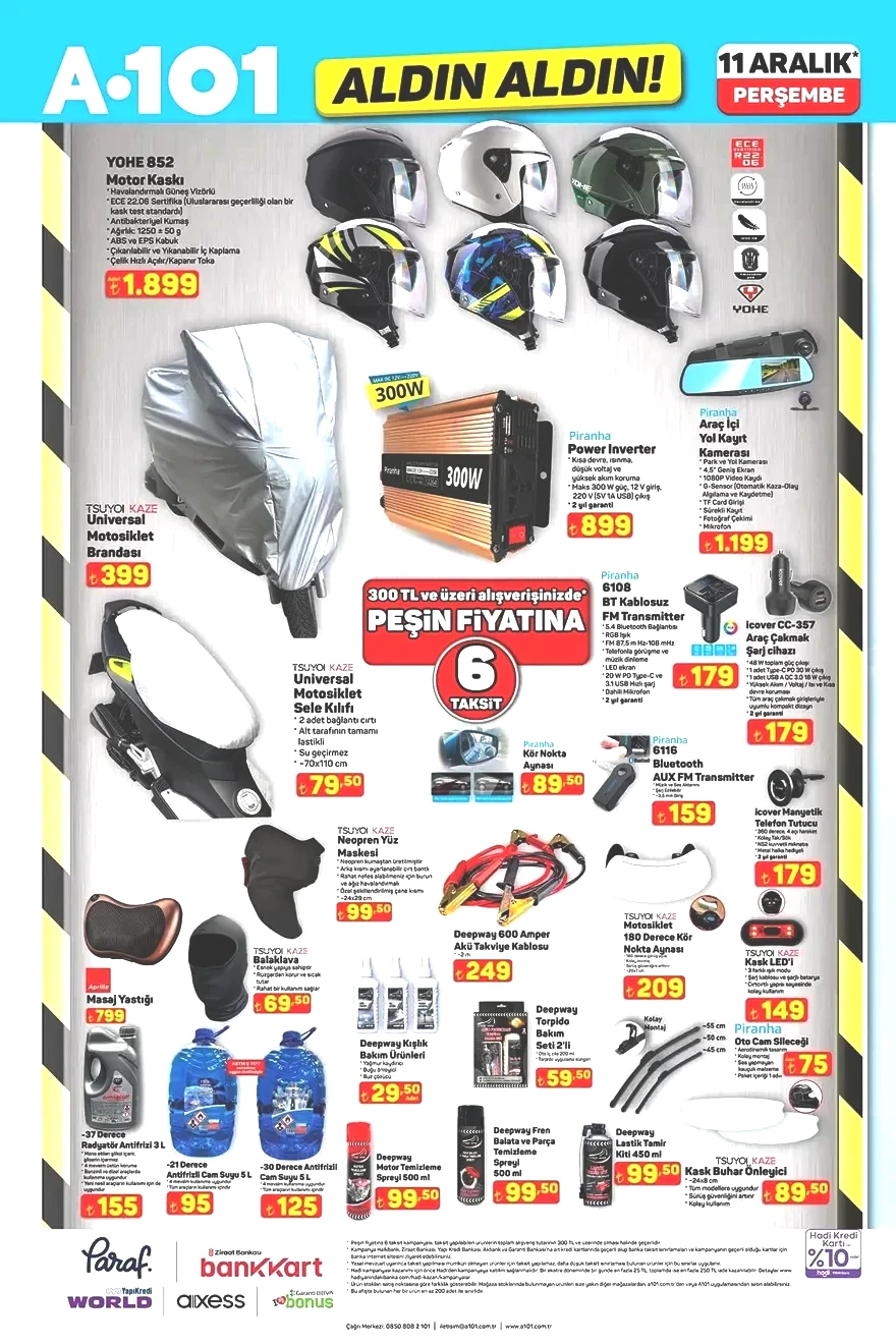A101 aktüel ürünler kataloğu 11 Aralık 2025: 70 inç televizyon, su sebili, motosiklet ekipmanları ve bavul satışa çıkıyor 6 A101 aktüel ürünler kataloğu 11 Aralık 2025: 70 inç televizyon, su sebili, motosiklet ekipmanları ve bavul satışa çıkıyor 6