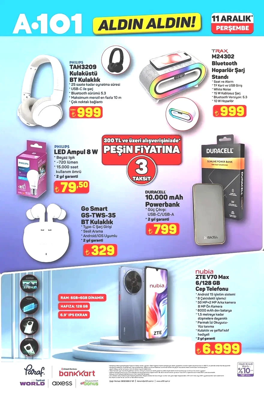 A101 aktüel ürünler kataloğu 11 Aralık 2025: 70 inç televizyon, su sebili, motosiklet ekipmanları ve bavul satışa çıkıyor 4 A101 aktüel ürünler kataloğu 11 Aralık 2025: 70 inç televizyon, su sebili, motosiklet ekipmanları ve bavul satışa çıkıyor 4