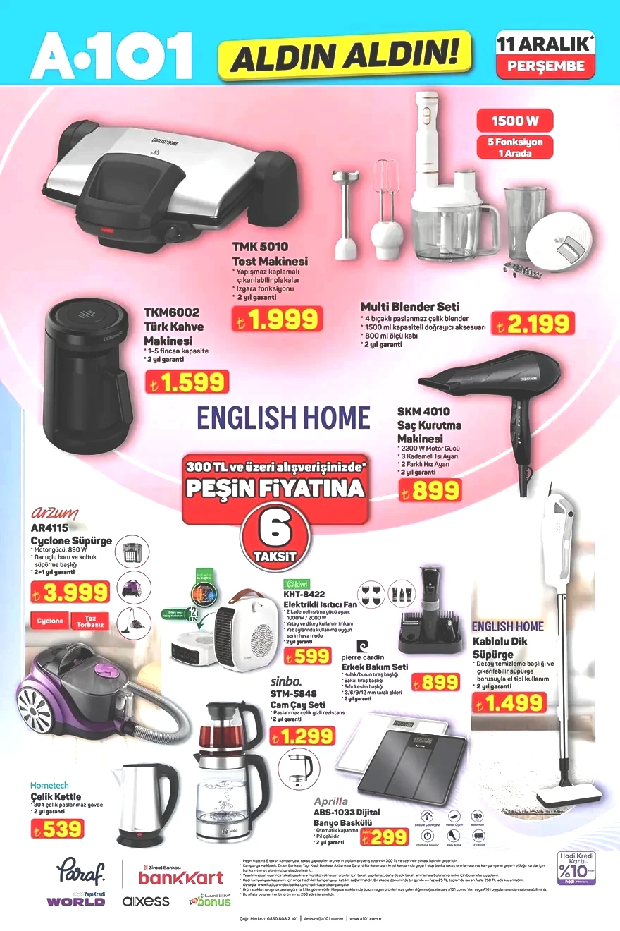 A101 aktüel ürünler kataloğu 11 Aralık 2025: 70 inç televizyon, su sebili, motosiklet ekipmanları ve bavul satışa çıkıyor 3 A101 aktüel ürünler kataloğu 11 Aralık 2025: 70 inç televizyon, su sebili, motosiklet ekipmanları ve bavul satışa çıkıyor 3